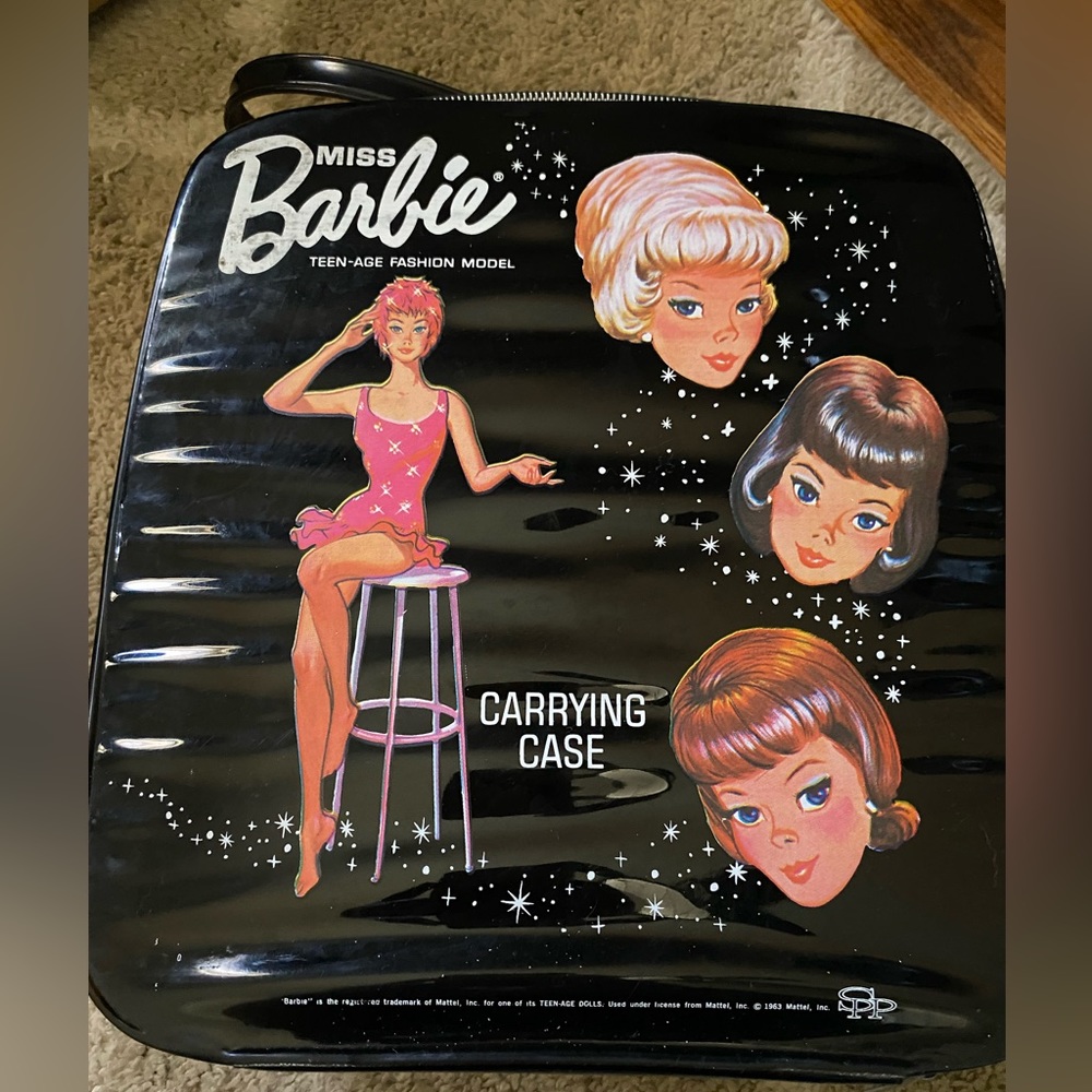 Barbie Vintage 1963 Carrying Case Mattel